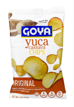 GOYA Yuca Cassava Chips Original 113g