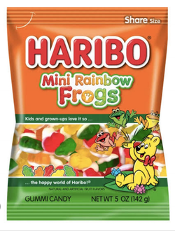 HARIBO Mini Rainbow Frogs 142g