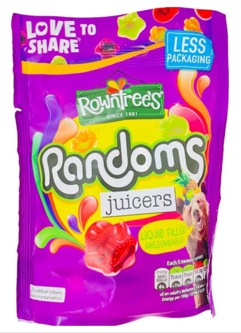 Rowntree's Randoms Juicers 140g