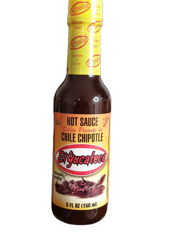 EL YUCATECO Chile Chipotle Hot Sauce 150ml