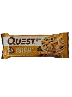 Quest protein bar chocolate chip cookie dough 60g