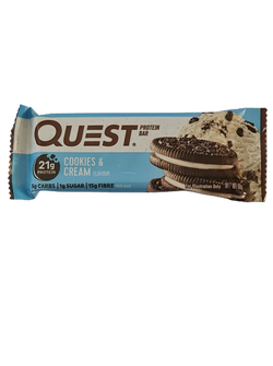 Quest protein bar cookies & cream 60g