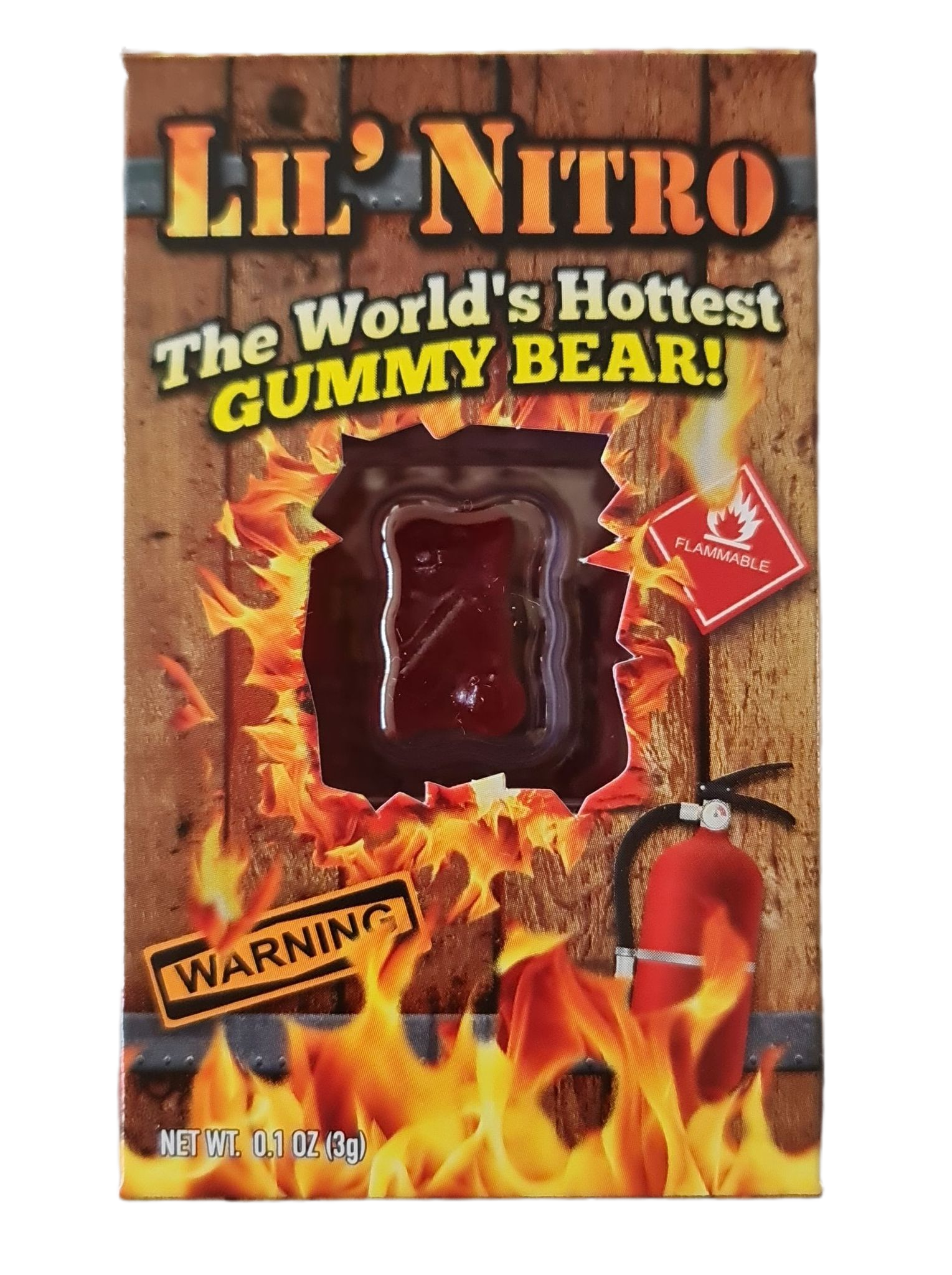 Lil' Nitro The World's Hottest Gummy Bear 3g