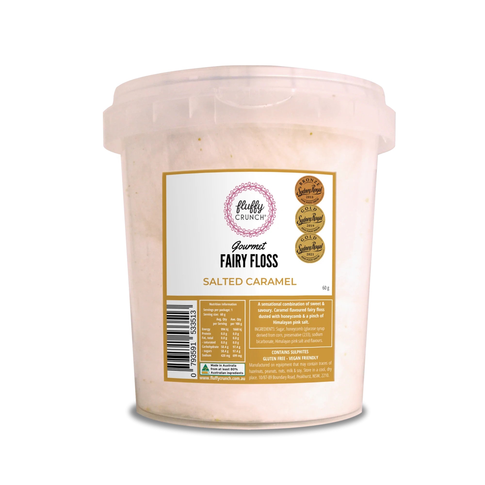 FLUFFY CRUNCH  Salted Caramel 50g