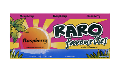 RARO Raspberry 3 x 80g