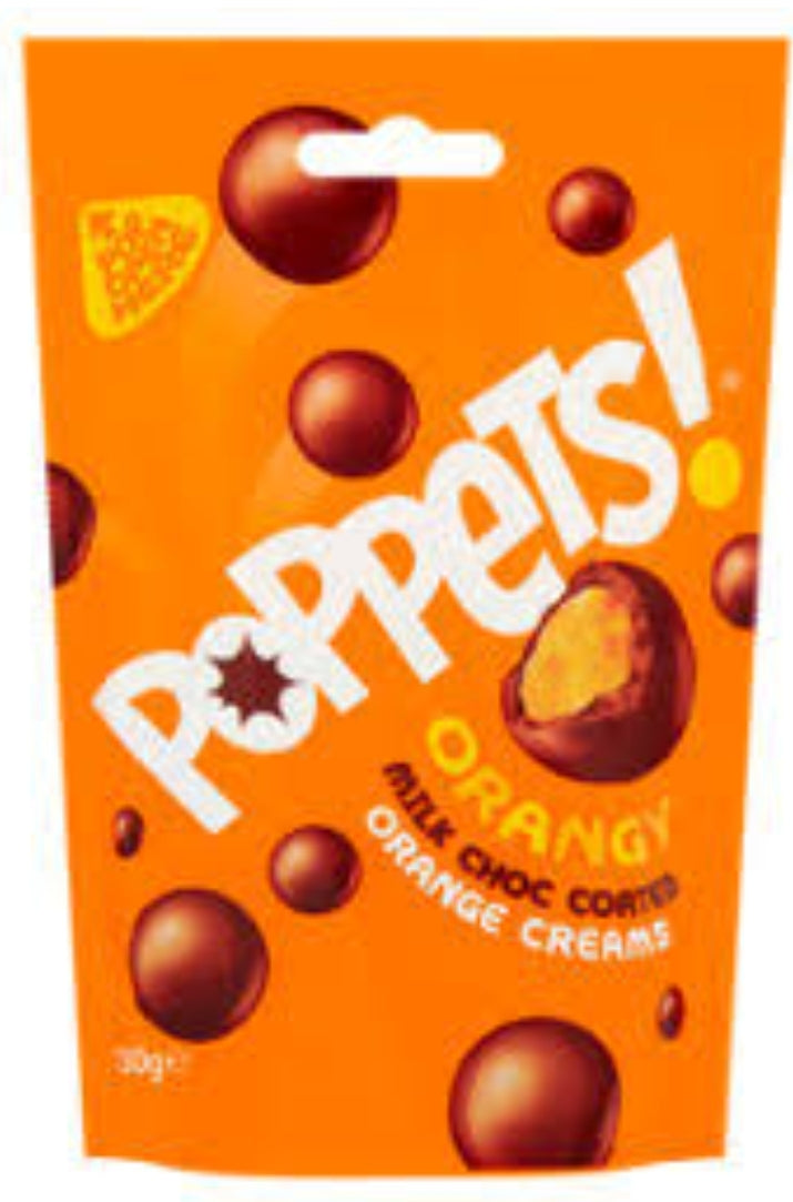 Poppets orangy 130g