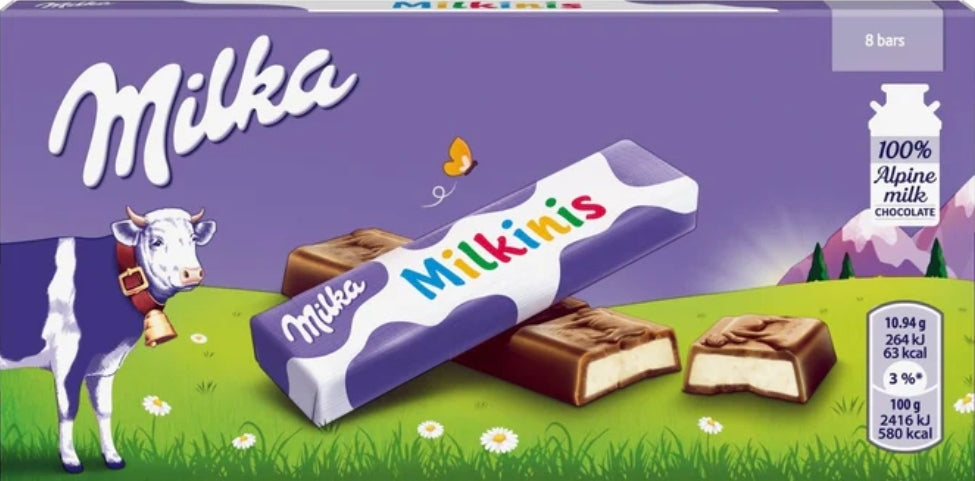 Milka milkinis chocolate 87.5g