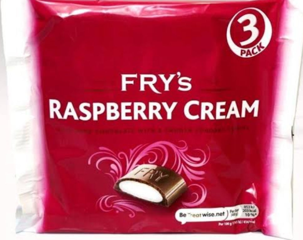 FRY'S RASPBERRY CREAM 3pack 147g