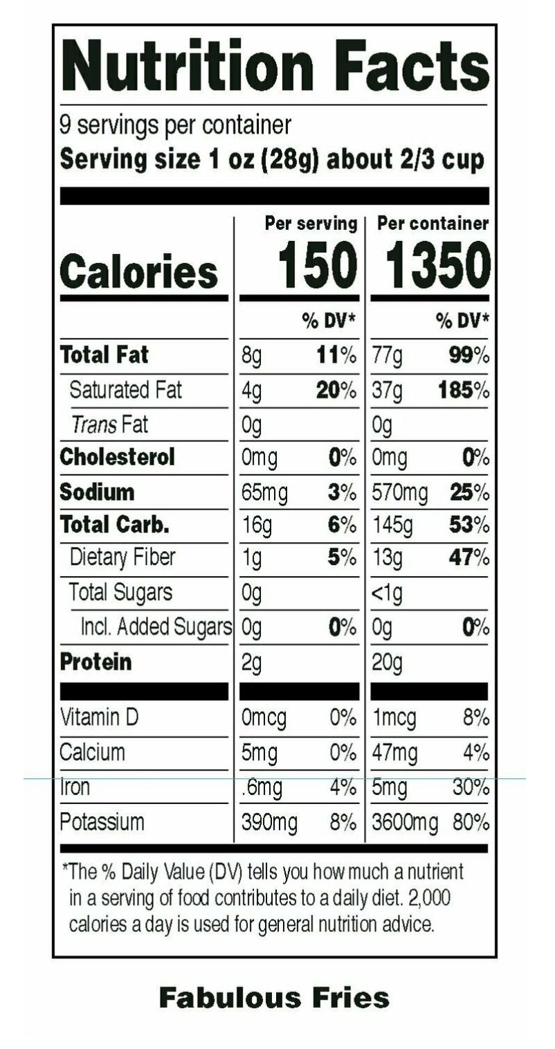 PIK NIK Fabulous Fries 255g