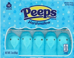 PEEPS Marshmallow Blue Chicks 85g