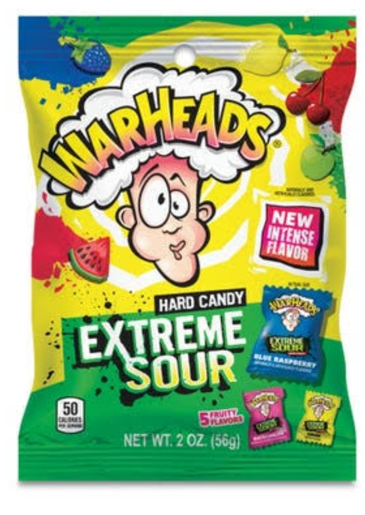 WARHEADS Extreme sour hard candy 56g