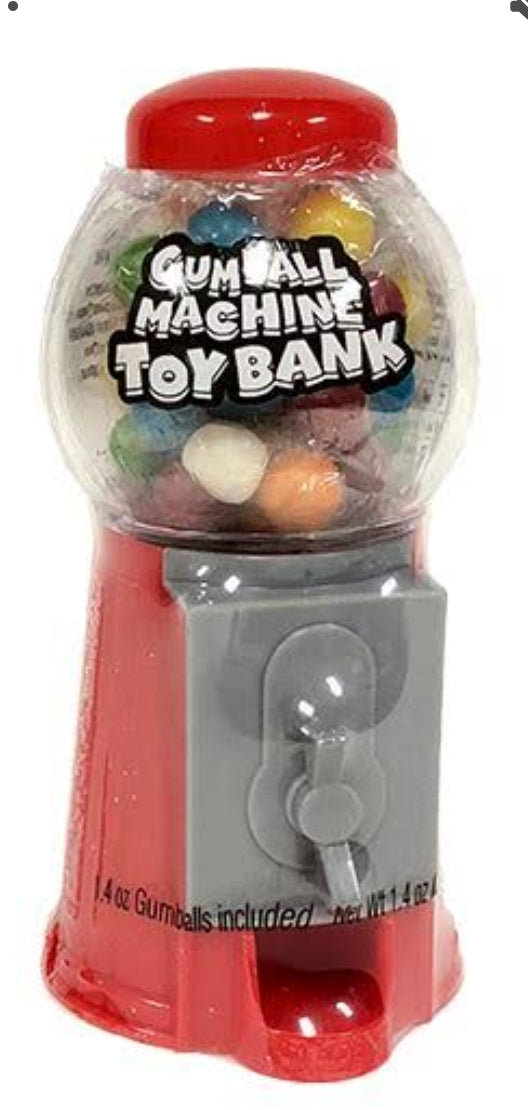 GUMBALL MACHINE TOY BANK 40G