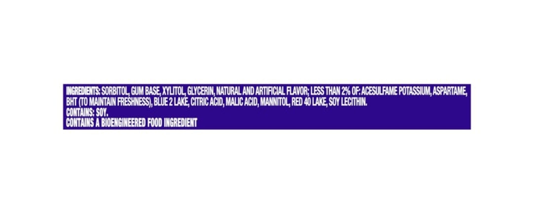 TRIDENT Wild Blueberry Twist 14 Sticks