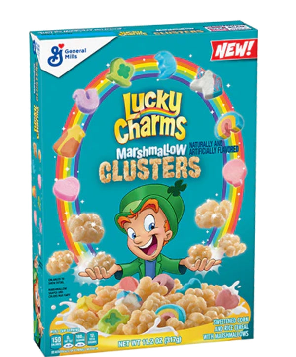 LUCKY CHARMS Marshmallow Clusters 317g