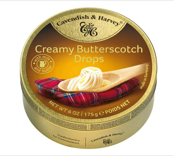 CAVENDISH & HARVEY Creamy Butterscotch Drops 175g