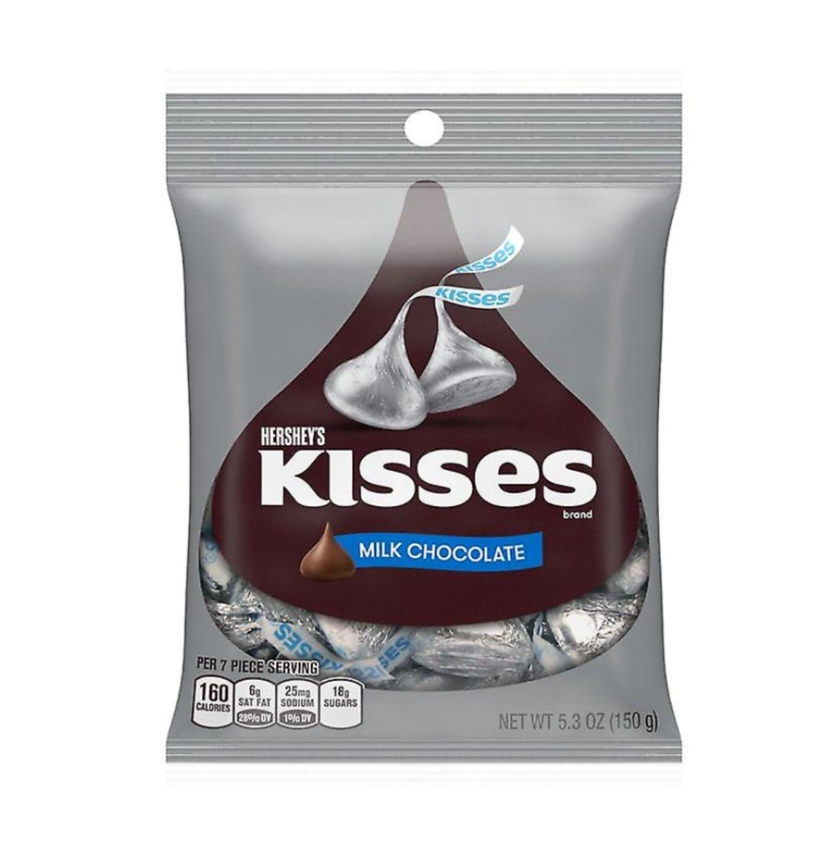 HERSHEY'S Kisses Milk Chocolate Bag 137g