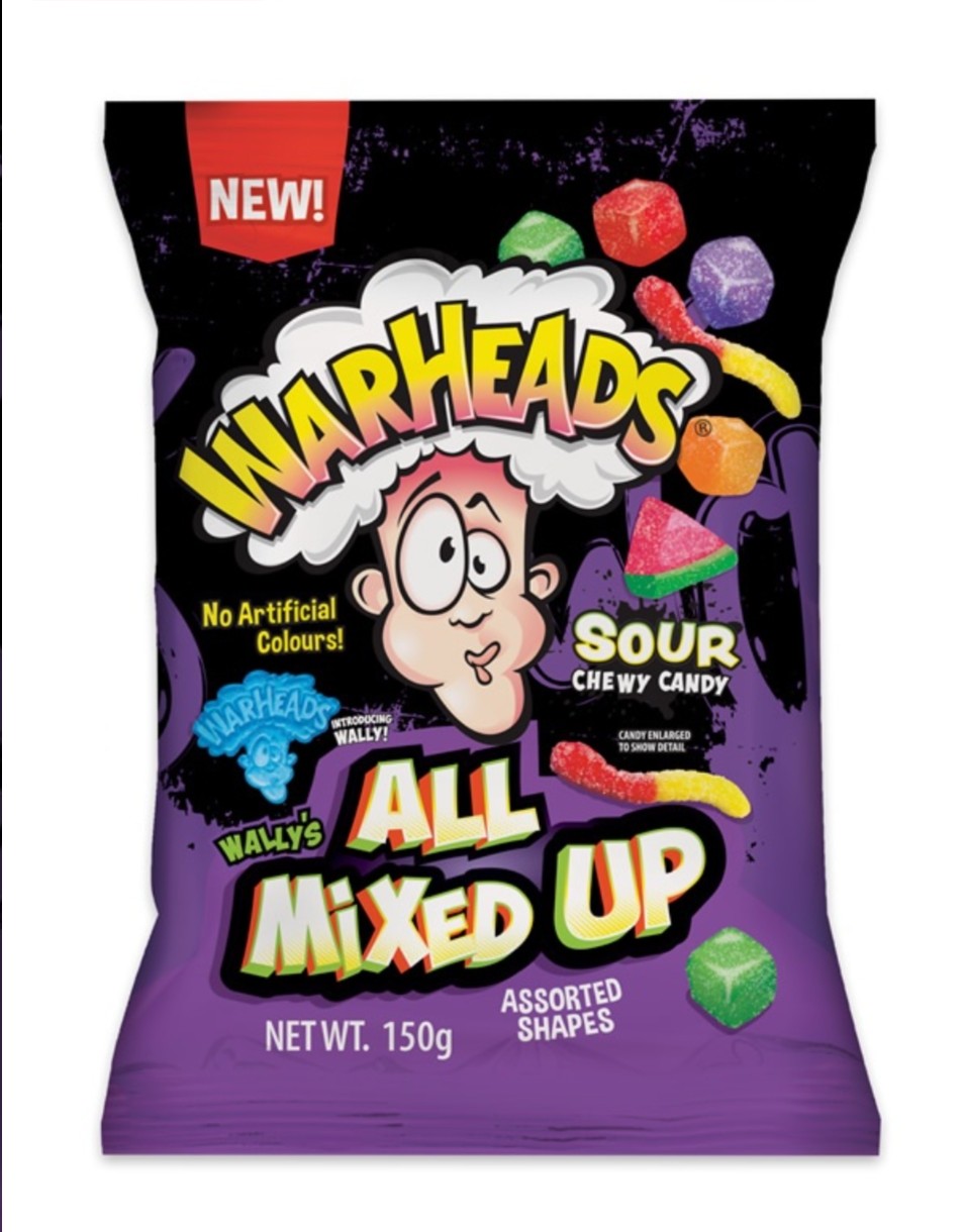 WARHEADS All Mixed Up 141g