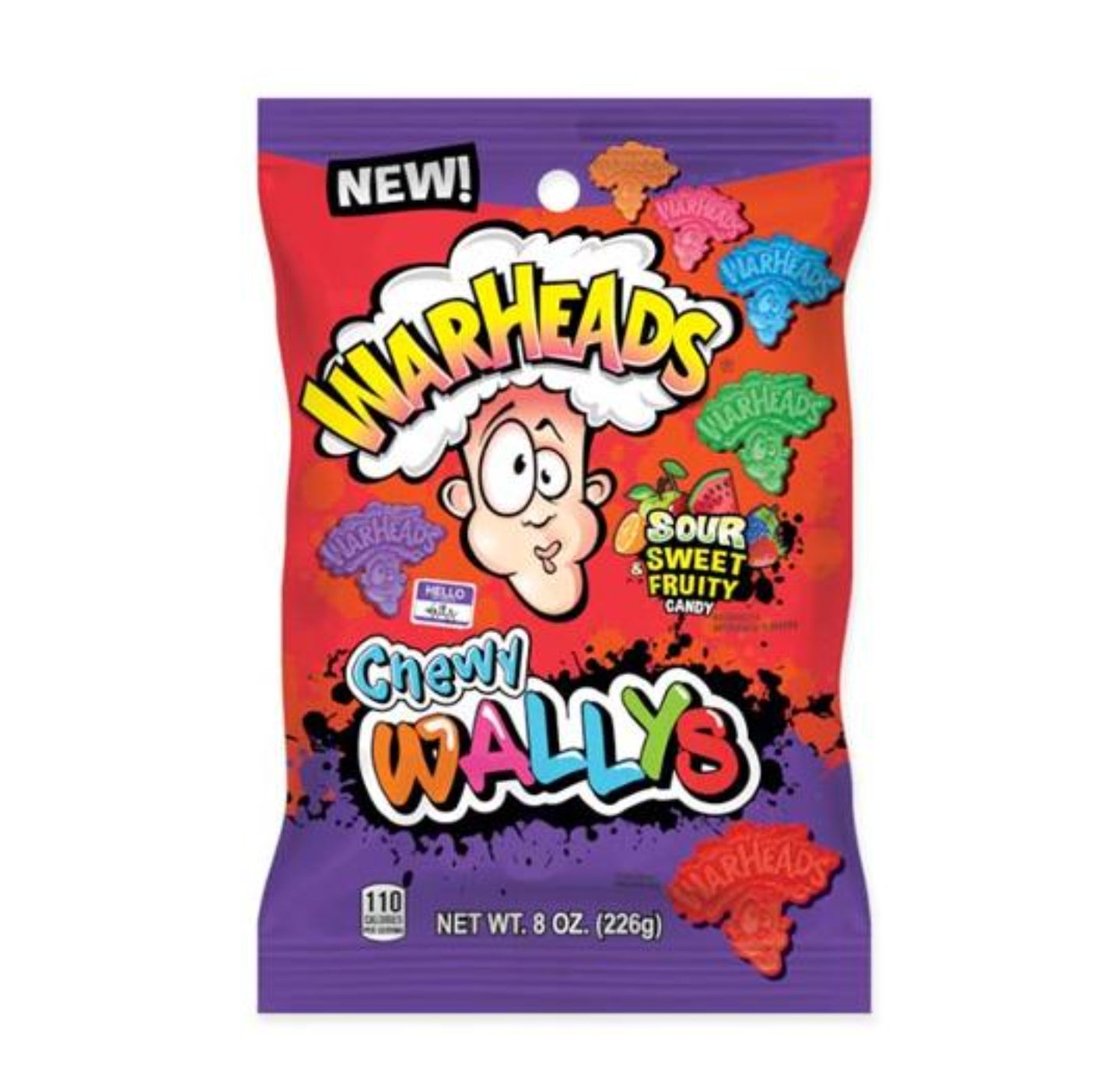 WARHEADS Chewy Wallys 226g