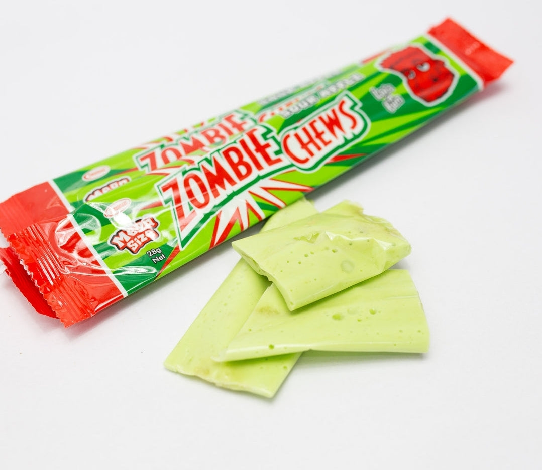 ZOMBIE CHEWS Sour Apple 28g