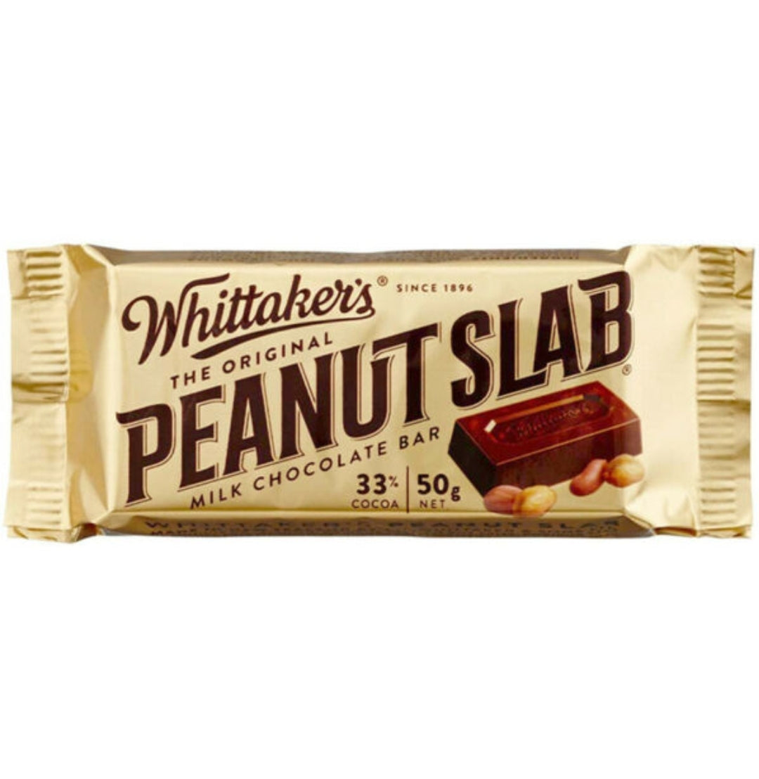 WHITTAKER'S PEANUT SLAB 50G