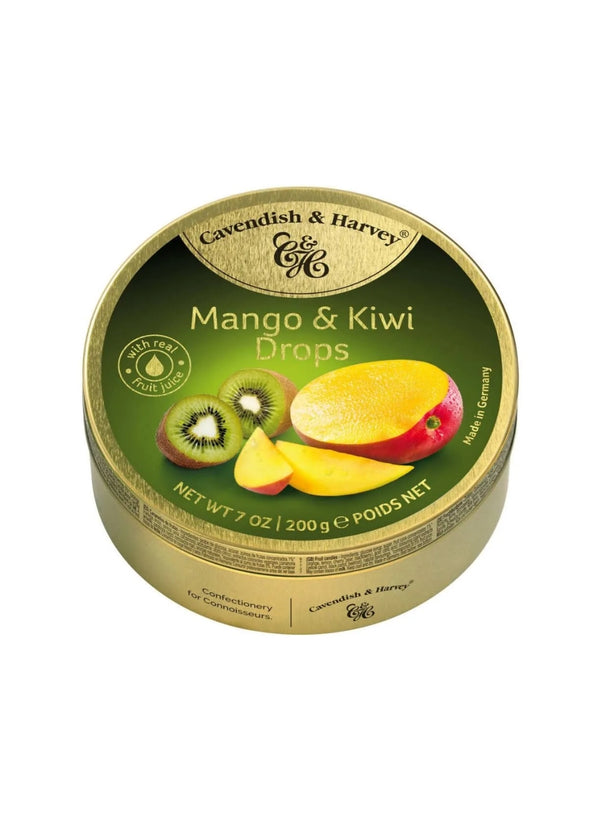 CAVENDISH & HARVEY Mango & kiwi drops 200g