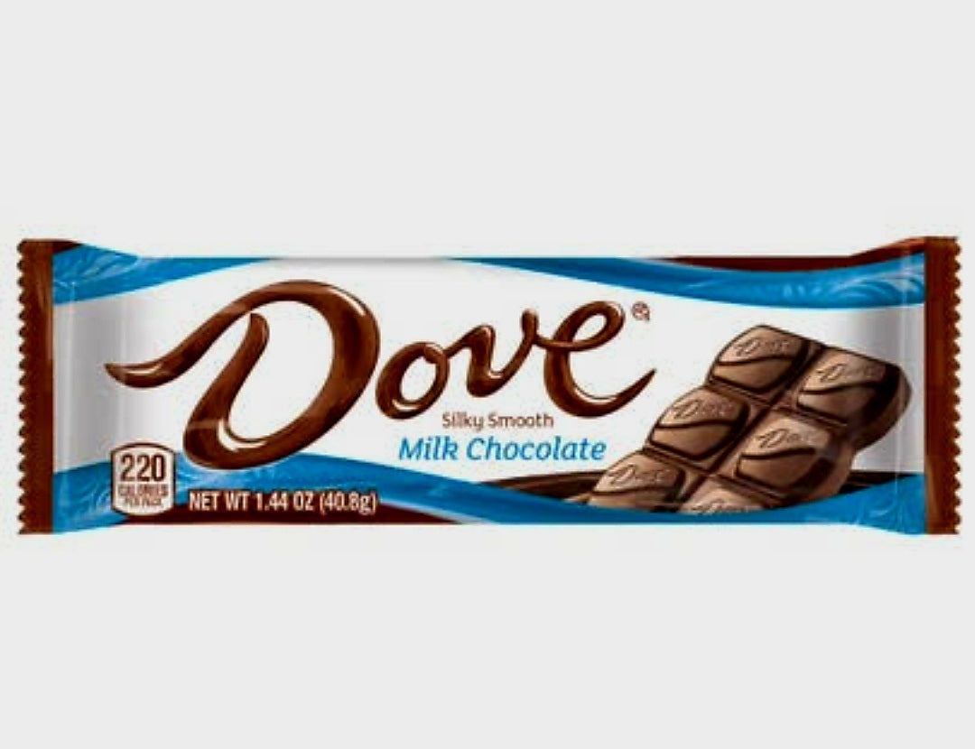 Dove milk chocolate 40.8g