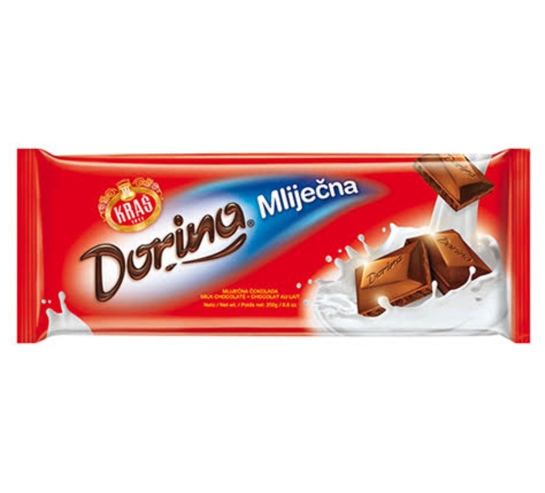 KRAS DORINA Milk chocolate 80g