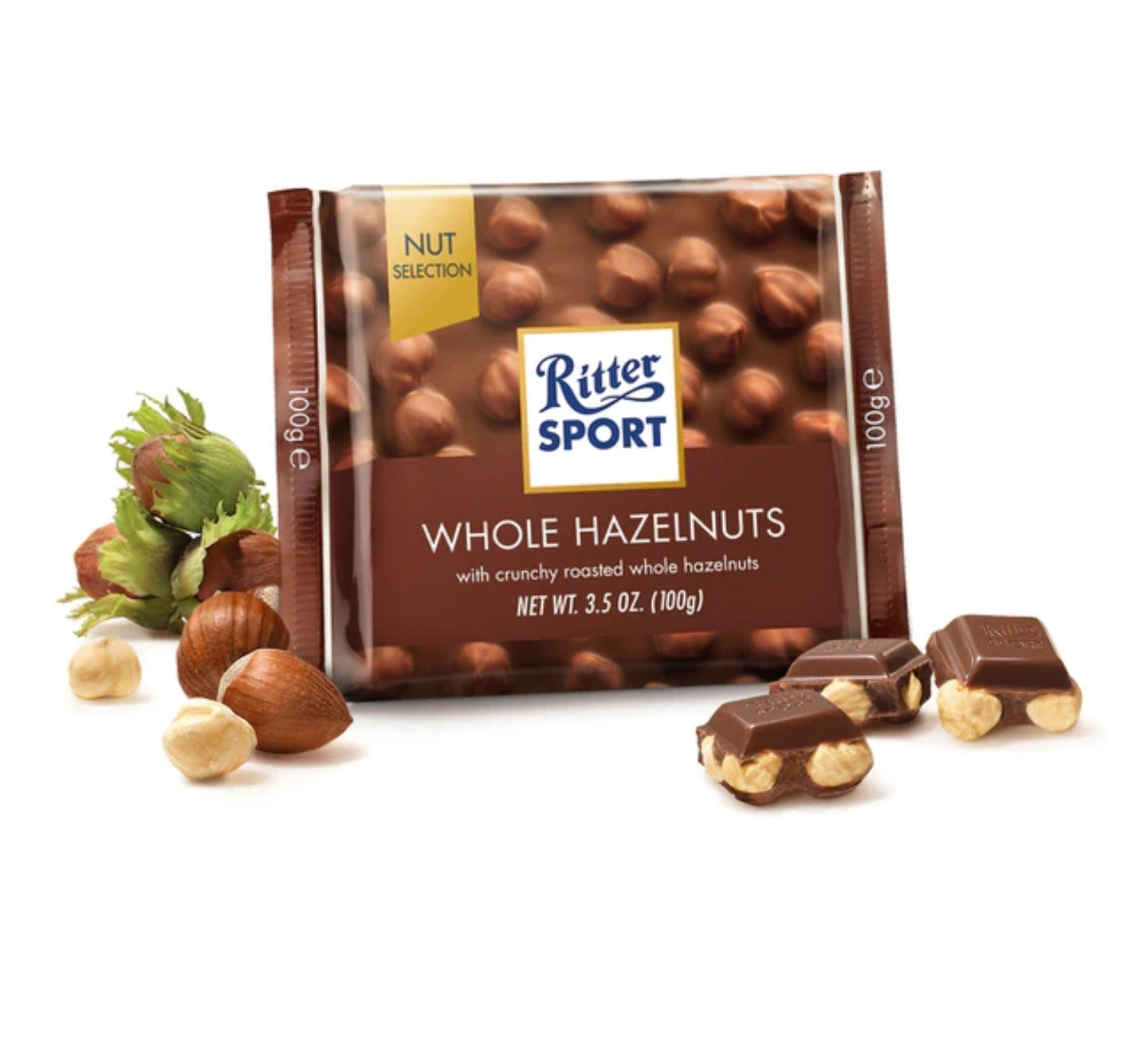 RITTER SPORT Whole Hazelnuts 100g