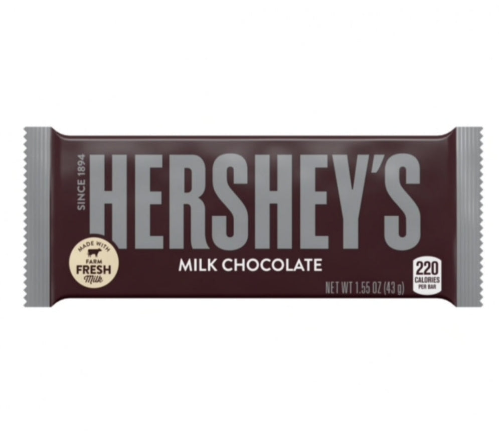 HERSHEY'S Milk Chocolate Bar 43g