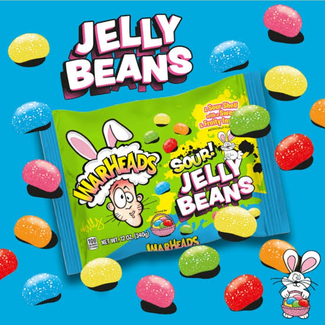 WARHEADS Jelly Beans 45g