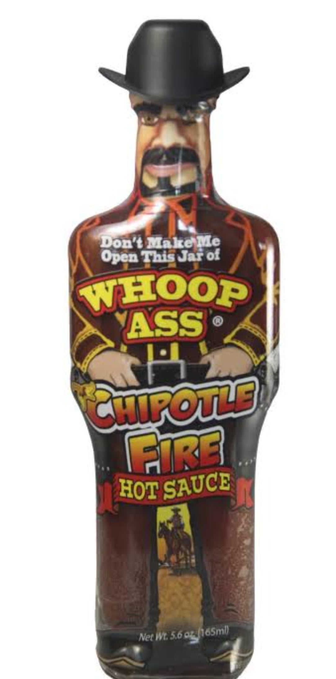 WHOOP ASS HOT SAUCE CHIPOTLE FIRE 165ML