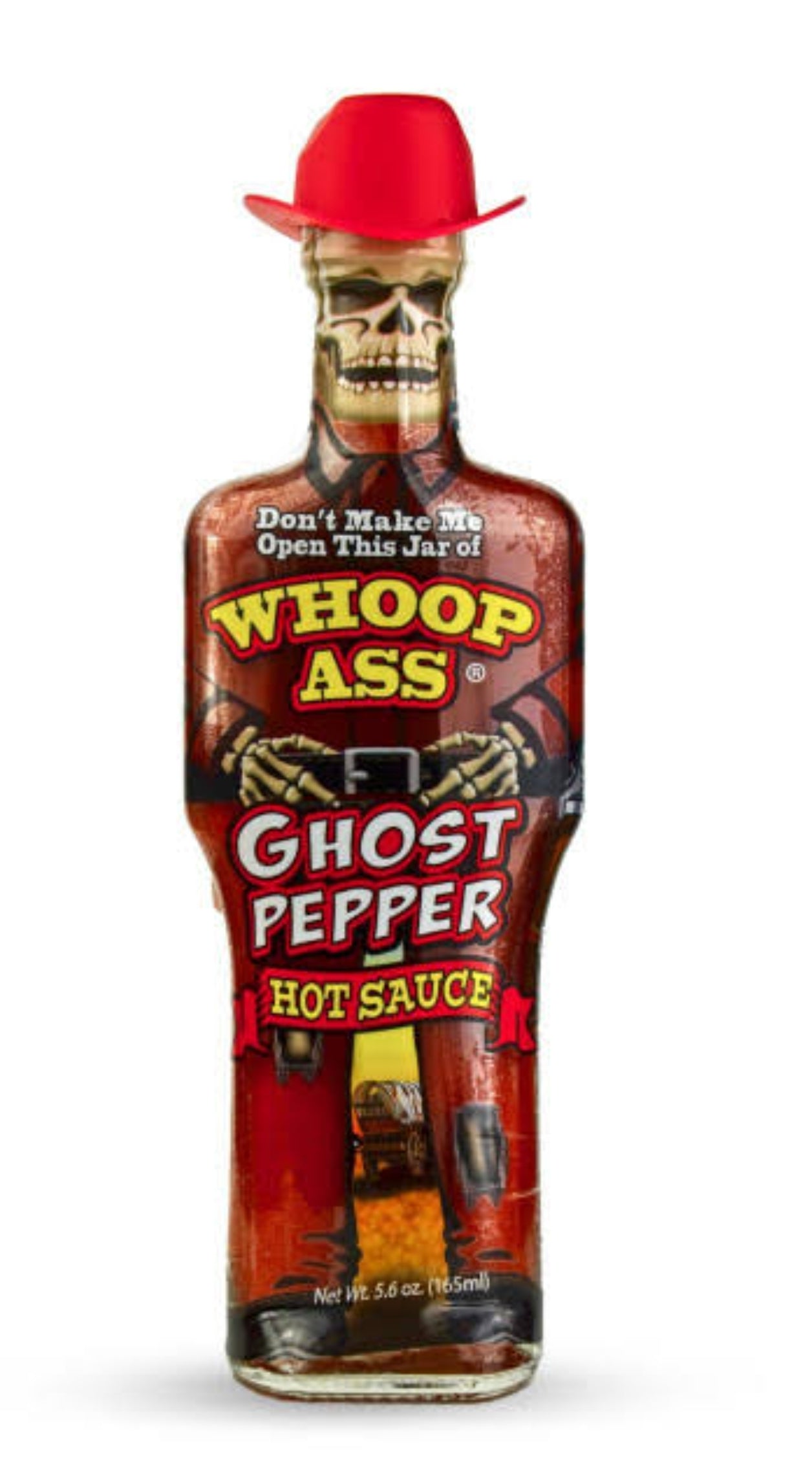 WHOOP ASS GHOST PEPPER HOT SAUCE 165ML