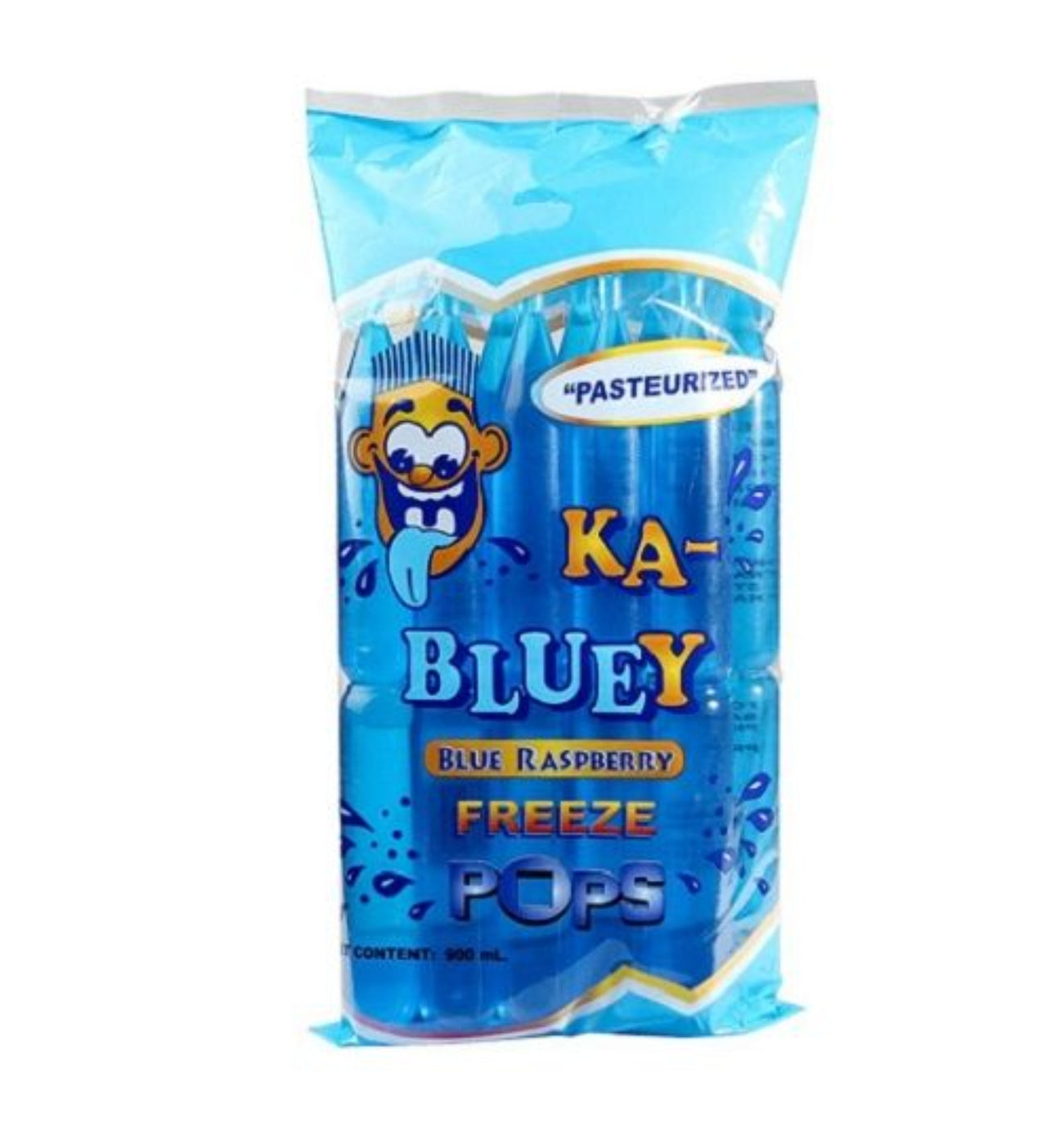 Ka- bluey blue raspberry freeze pops 900ml