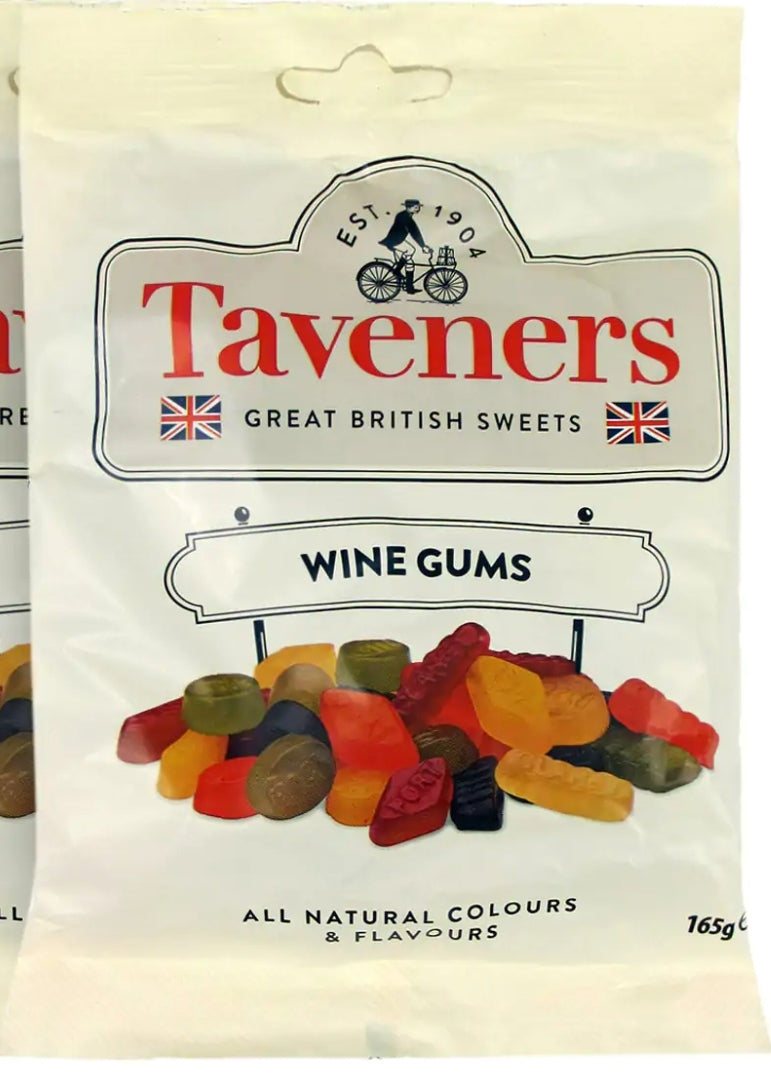 TAVENERS WINE GUMS 165G