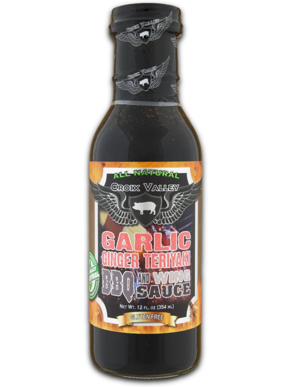 CROIX VALLEY Garlic Ginger Teriyaki BBQ And Wing Sauce