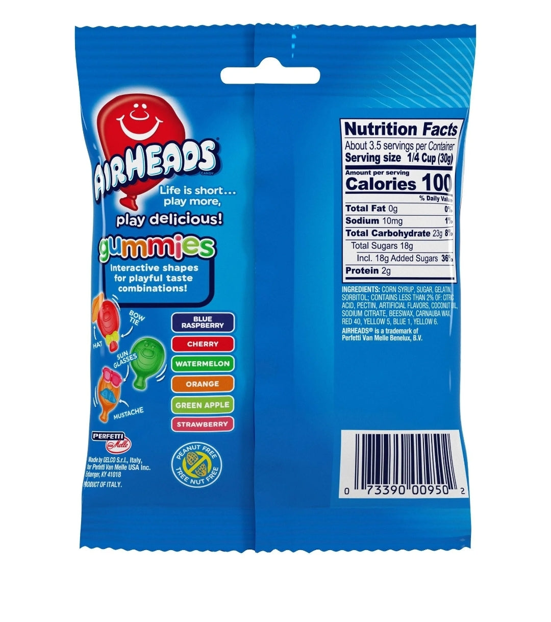 AIRHEADS Gummies Original Fruit 108g