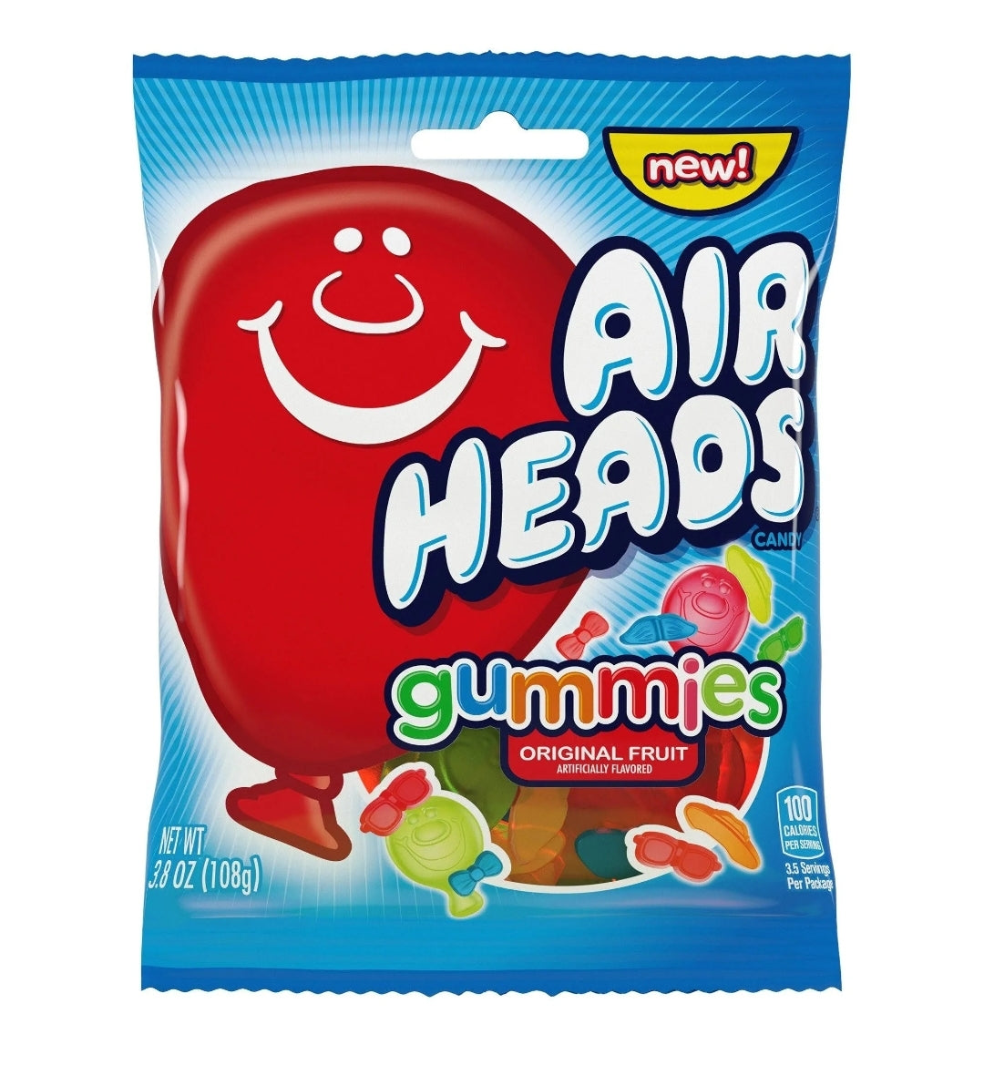 AIRHEADS Gummies Original Fruit 108g