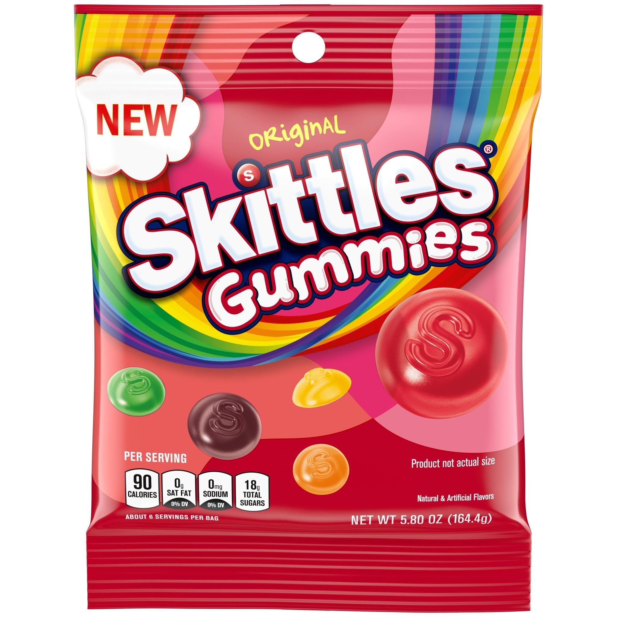 SKITTLES Gummies Original 164.4g
