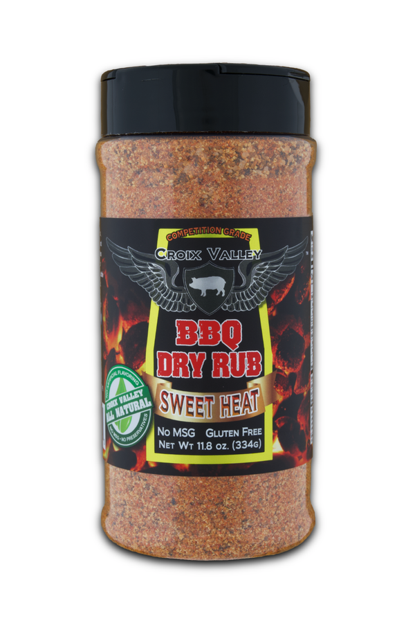 CROIX VALLEY Sweet Heat BBQ Dry Rub 334g