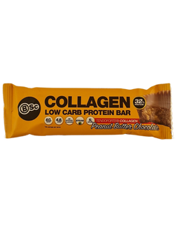 collagen low carb protein bar peanut butter chocolate 60g