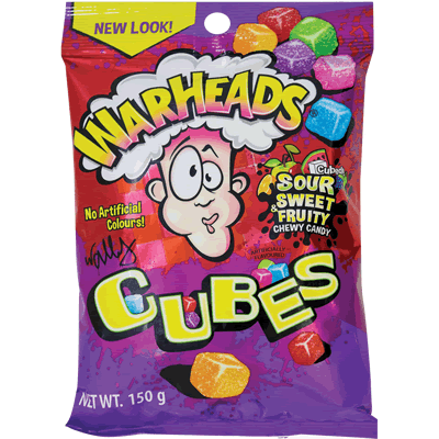 WARHEADS Cubes 150g