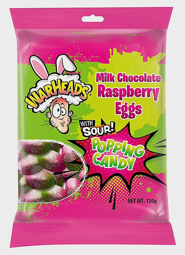 Wargeads sour eggs popping candy