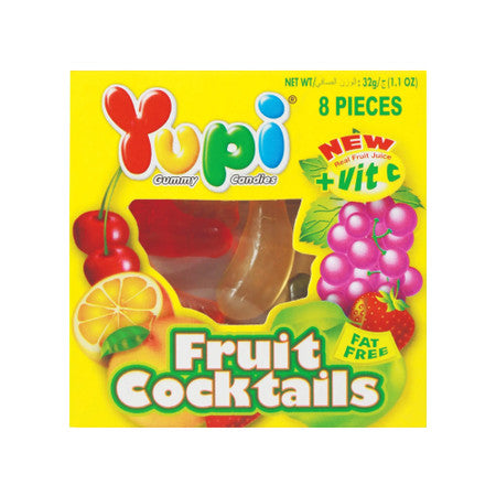YUPI Fruit Cocktails Gummies 32g
