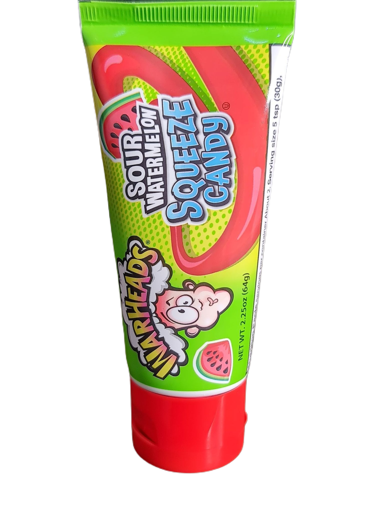 WARHEADS Sour Watermelon Squeeze Candy 64g