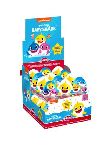 BABY SHARK Chiko Surprise Chocolate Egg 15g