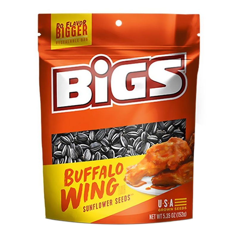 BIGS Buffalo Wing Sunflower Seeds 152g