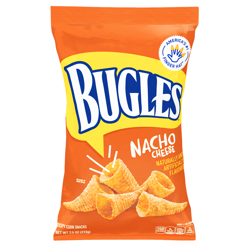 BUGLES Nacho Cheese 212g