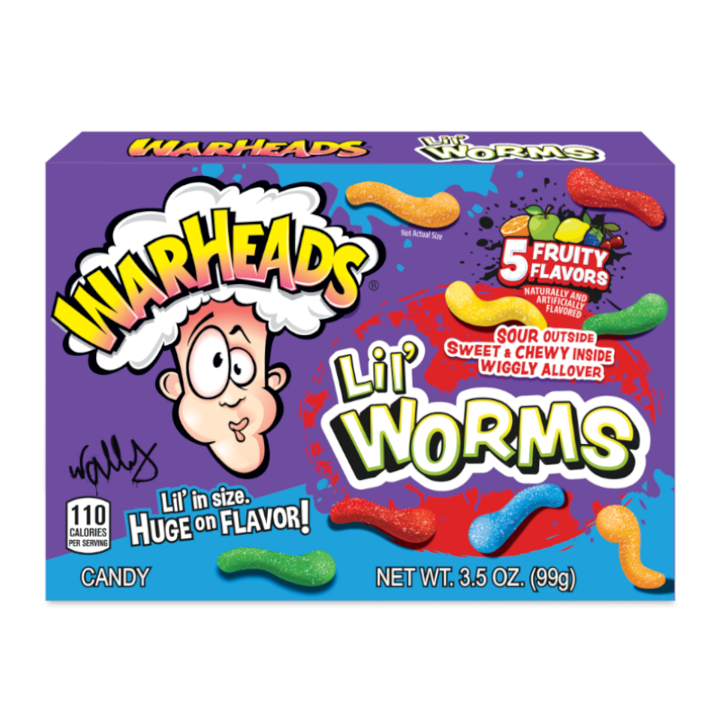 WARHEADS Lil' Worms 99g