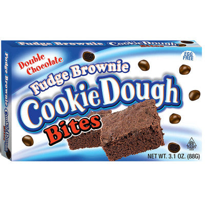 Cookie Dough Bites Double Chocolate Fudge Brownie 88g