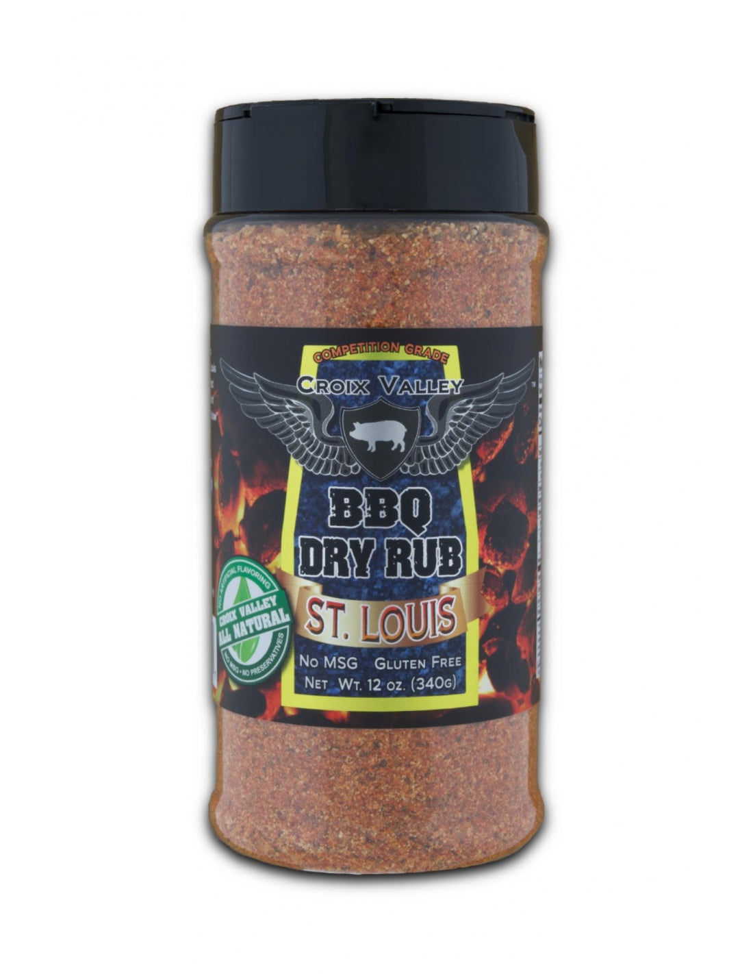 CROIX VALLEY St. Louis BBQ Dry Rub 340g